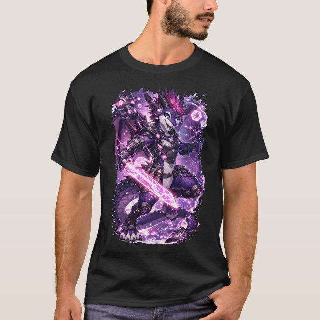 Cyber Dragon T-Shirt (Front)