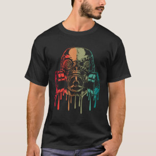 Cyber Dripped Doomsday Preppers Gas T-Shirt