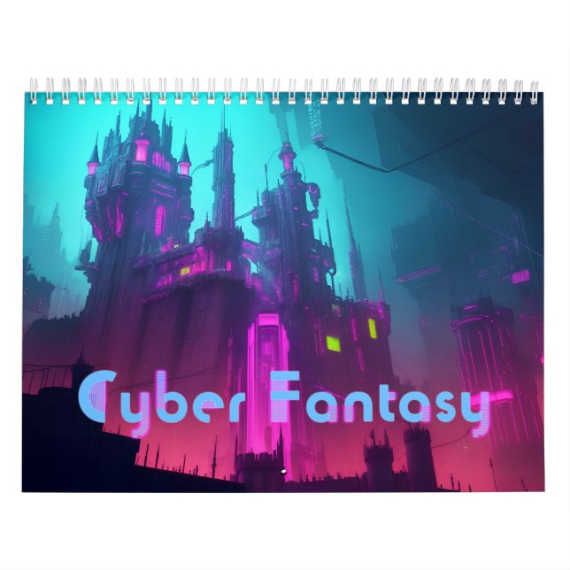 Cyber Fantasy Calendar (Cover)