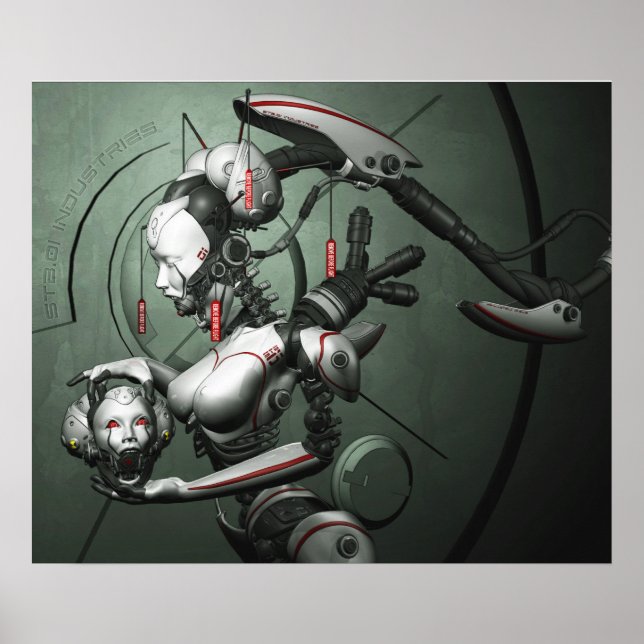 Cyber Geisha Poster (Front)