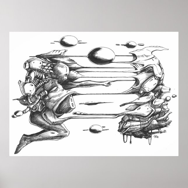 Cyber genesis poster (Front)