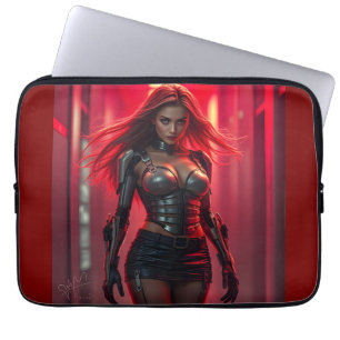Cyber-Girl Laptop Sleeve