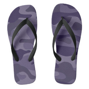 Cyber Grape Monocolor Camo Thongs
