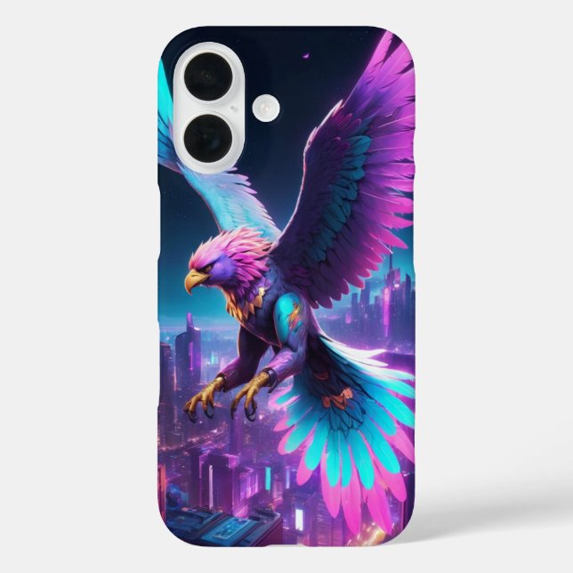 Cyber Griffin Case-Mate iPhone Case (Back)