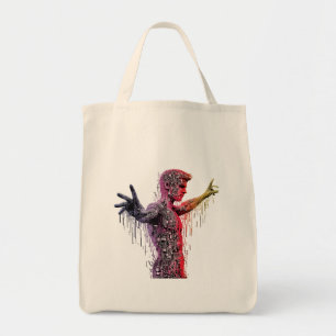 Cyber Human Tote Bag