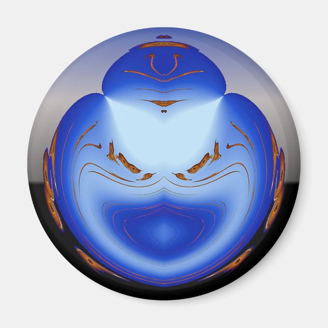Cyber Man Magnet (Front)