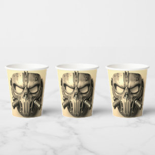 Cyber Masks Paper Cups