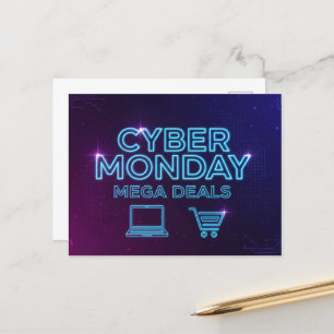Cyber Monday Postcard