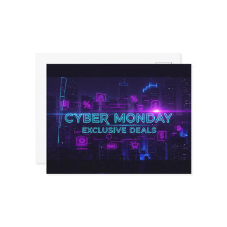 Cyber Monday Postcard