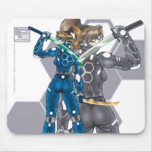 Cyber Ninja Mousepad