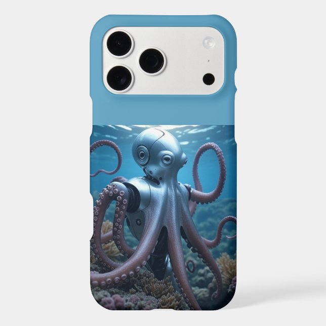 Cyber Octopus Apple iPhone 17 Max Slim case full (Back)