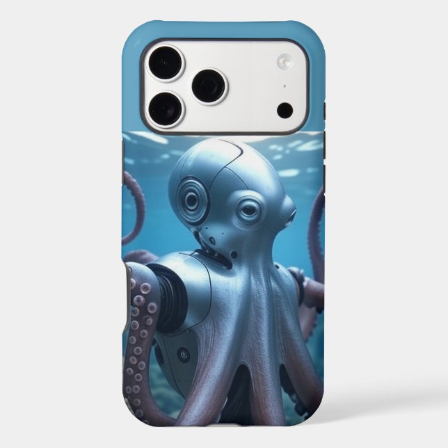Cyber Octopus Apple iPhone 17 Pro Max Tough case (Back)