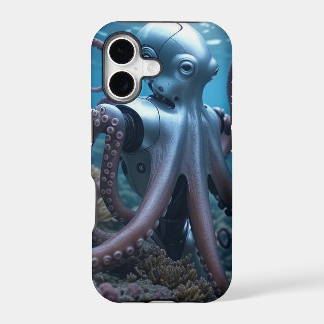 Cyber Octopus Apple iPhone 17 Tough case (Back)