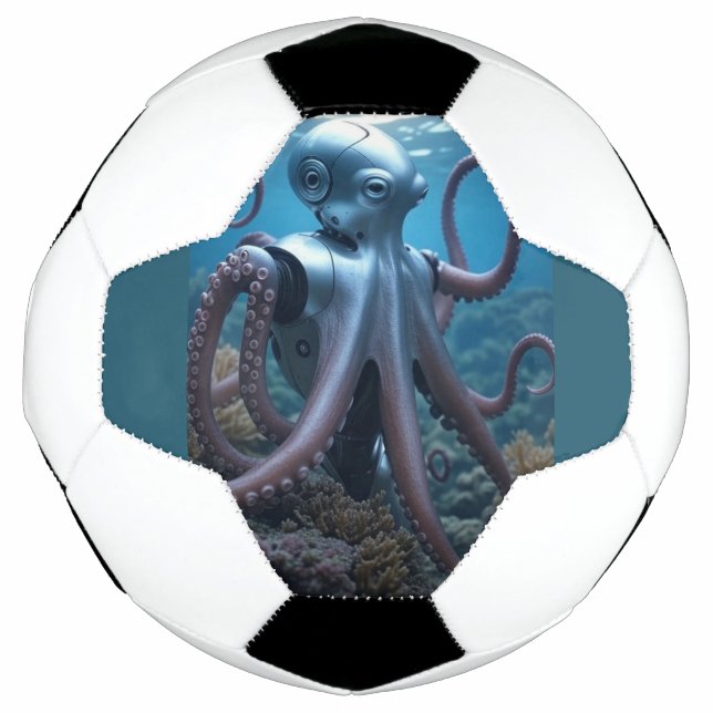 Cyber Octopus soccer ball (Front)