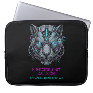 Cyber Panther Laptop Sleeve
