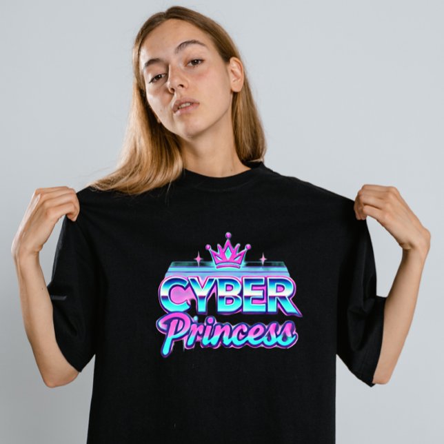 Cyber Princess"  T-Shirt (Creator Uploaded)