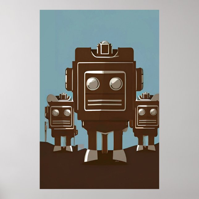 Cyber Radio Rodeo Patrol Ken Gauge Sci-Fi Poster (Front)