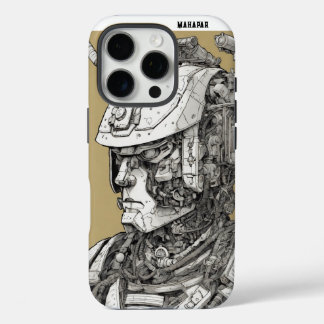 **Cyber Ronin: A Samurai's Legacy in Ink** iPhone 16 Pro Case
