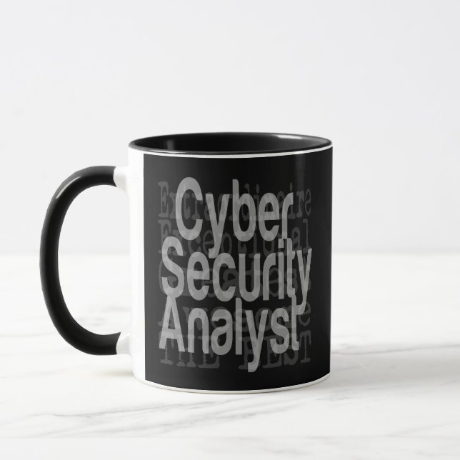 Cyber Security Analyst Extraordinaire Mug (Left)