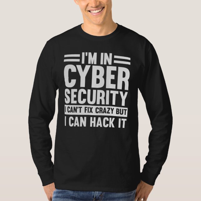 Cyber Security Apparel Security Workers T-Shirt (Front)