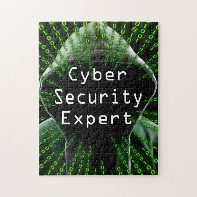 Cyber Security Business Expert Jigsaw Puzzle (Vertical)