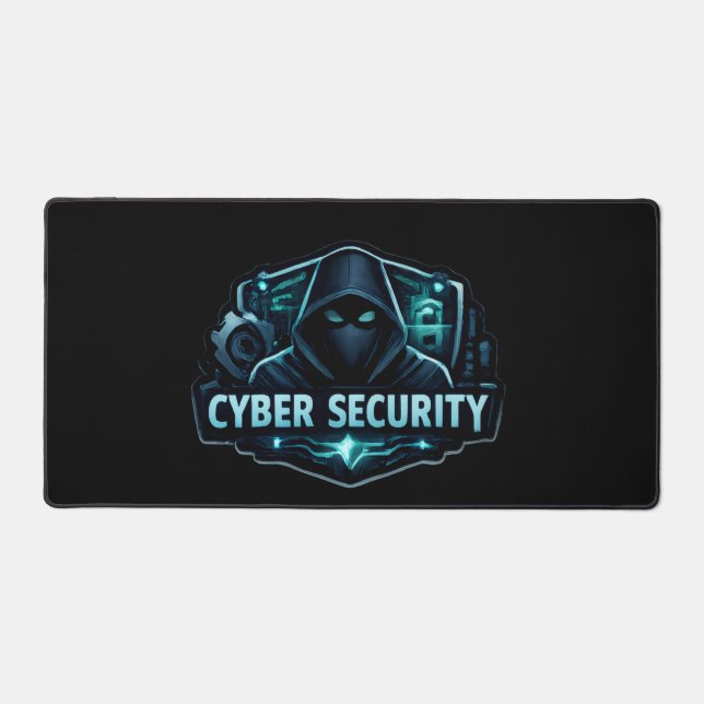 Cyber Security Elite Hacker XXL Desk Mat  Mousepad (Front)