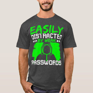 Cyber Security Ethical Hacker Password T-Shirt