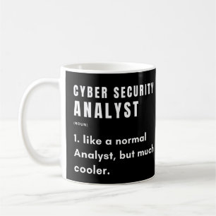 Cyber Security Funny Definition  Coffee Mug