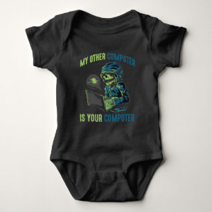 Cyber Security Hacker Computer Admin Programmer Baby Bodysuit