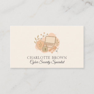 Cyber Security Information Security Network Business Card