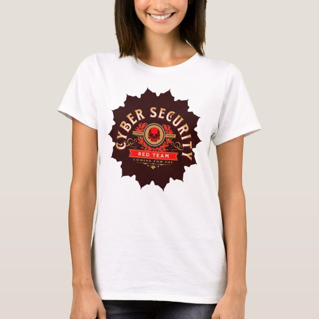 Cyber Security Red Team Sentinel T-Shirt (Front)