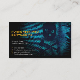 Cyber Security Services   Security Consulting Business Card