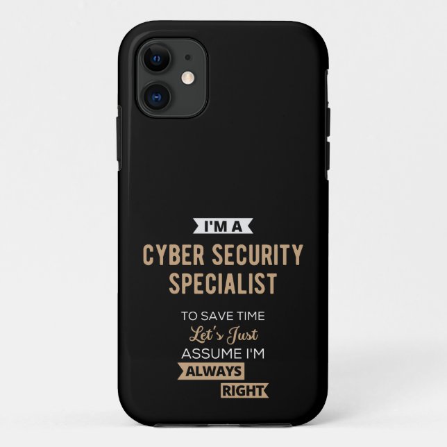 Cyber Security Specialist Case-Mate iPhone Case (Back)