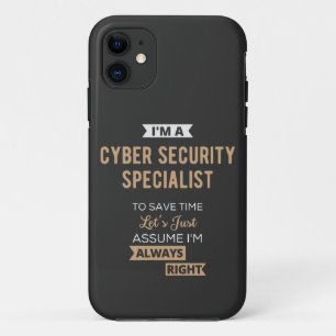 Cyber Security Specialist iPhone 11 Case