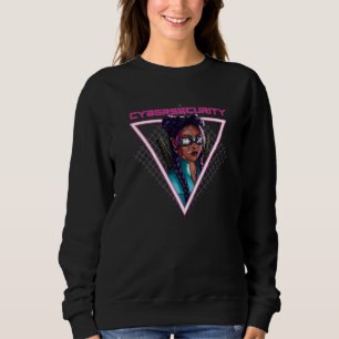 Cyber Security Warrior Samurai Katana Ninja Gamer Sweatshirt