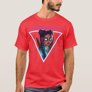 Cyber Security Warrior Samurai Katana Ninja Gamer  T-Shirt