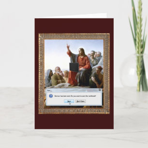 Cyber Sermon Card