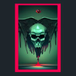 Cyber-Sigil of Dracula's New Coders Poster<br><div class="desc">Cyber-Sigil of Dracula's New Coders.  2023,  Ken Gage.  Digital art: pop surrealism.</div>