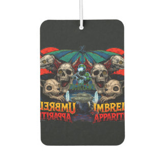 Cyber Soldier & Horror Skull Throw Pillow Set Car Air Freshener
