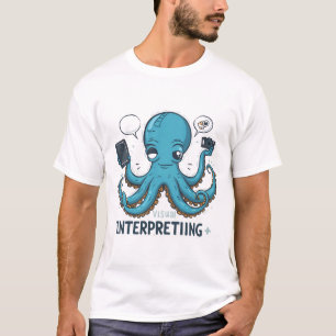 Cyber-Tech Octopus Inclusion Mascot Tee