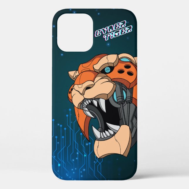 Cyber Tiger | Case-Mate iPhone Case (Back)