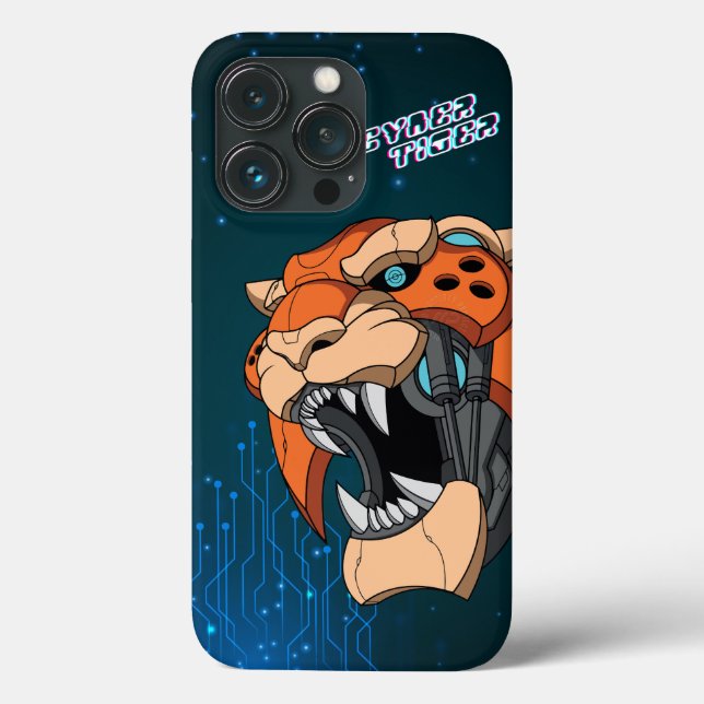 Cyber Tiger | Case-Mate iPhone Case (Back)