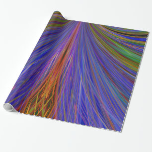 cyber tower wrapping paper