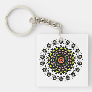Cyber Tribal Zen Key Ring
