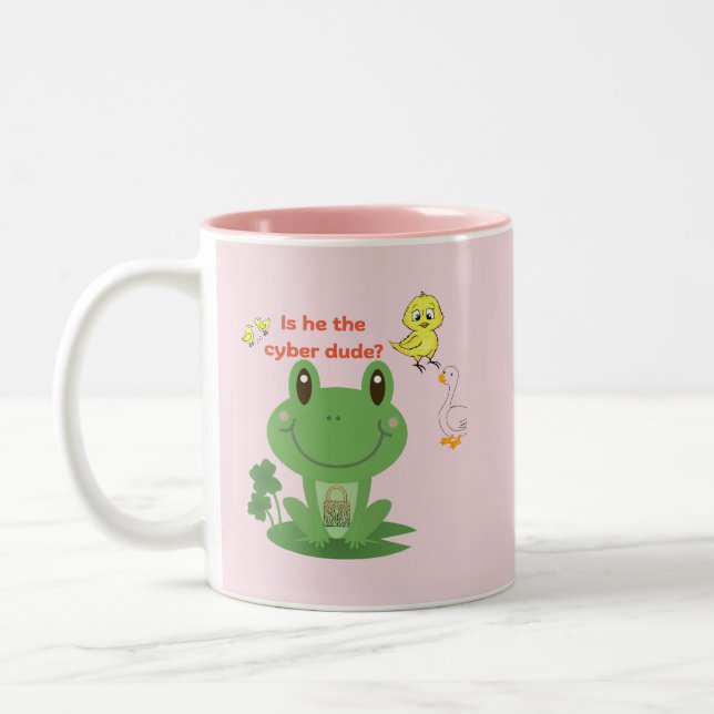 Cyber Two-Tone Coffee Mug (Left)