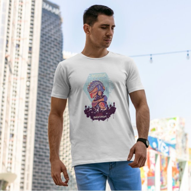Cyber Urban Sci Fi Robot   T-Shirt (Creator Uploaded)
