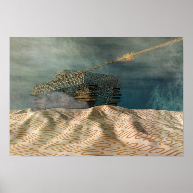 Cyber warfare poster (Front)