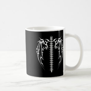 Cyber Wings Tattoo Style Art Robotic Celtic Raven  Coffee Mug