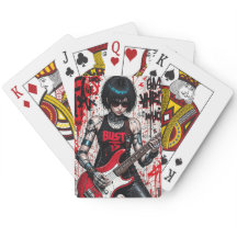 CyberBass Rebellion playing cards Shred the Deck