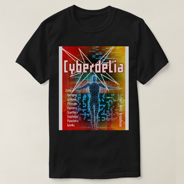 Cyberdelia T-Shirt (Design Front)